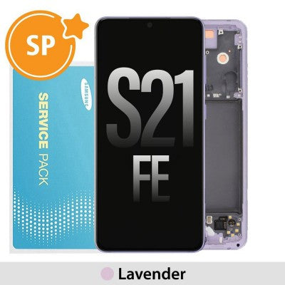 Tecguru_Samsung Galaxy S21 FE 5G G990B OLED Screen Replacement Digitizer GH82-26414A/26420A/26590A (Service Pack)-Graphite Tecguru_Samsung Galaxy S21 FE 5G G990B OLED Screen Replacement Digitizer GH82-26414A/26420A/26590A (Service Pack)-Graphite